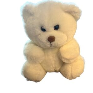 Vintage 24K Polar Puff teddy bear plush stuffed animal